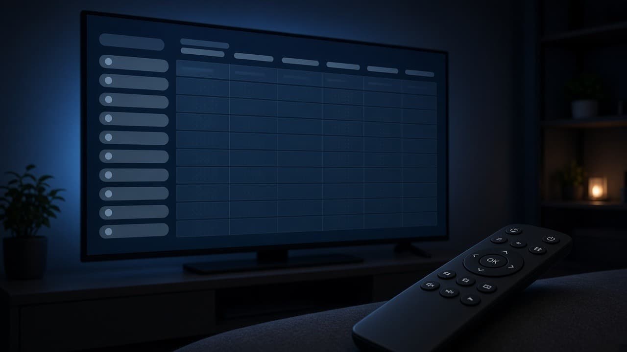 El EPG no carga en IPTV — cómo resolverlo Guía de TV vacía — el EPG no carga en IPTV España